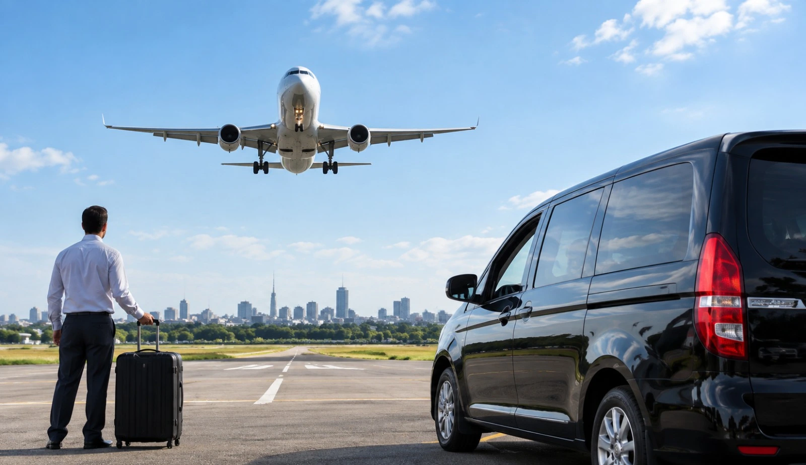Airport pickups and drop-offs